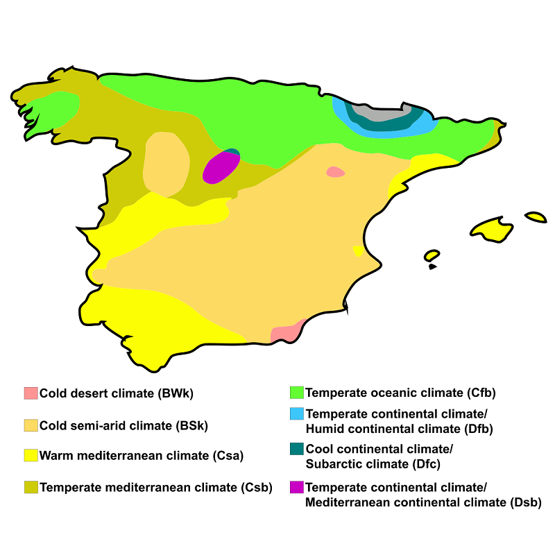 humid continental climate europe