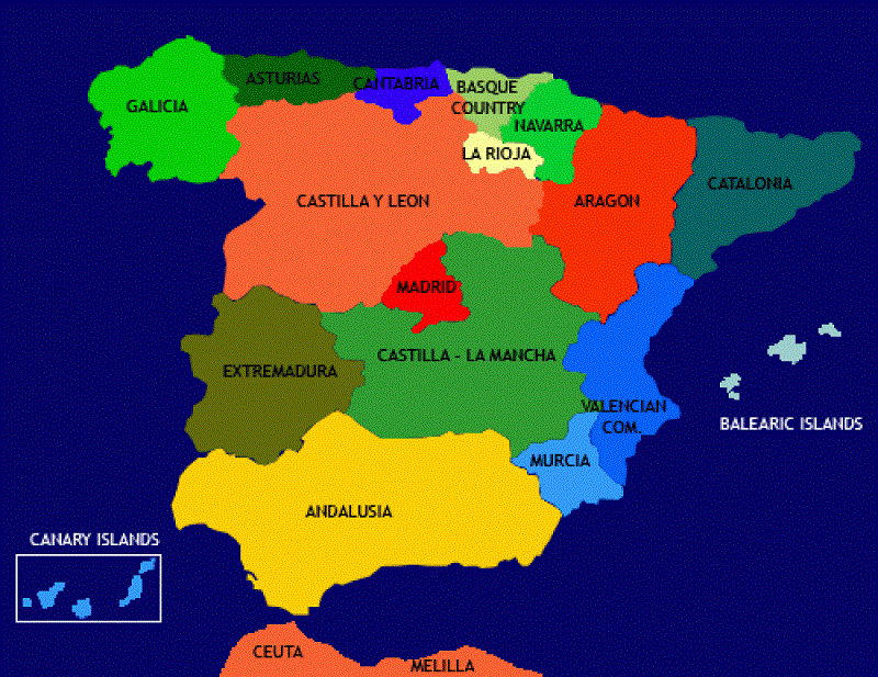 Spain Regions